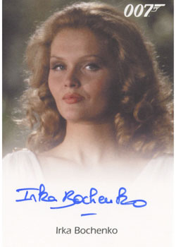 Irka Bochenko Autograph card