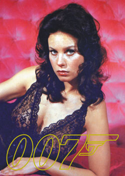 Lana Wood as Plenty O'Toole in Diamonds Are Forever 007 Gold Gallery card