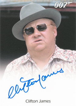 Clifton James Autograph card