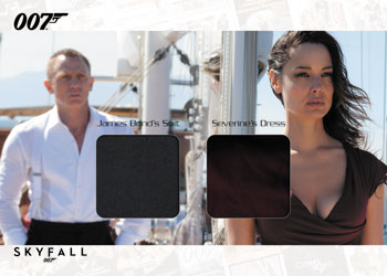 Dual Character James Bond and Severine Dress James Bond Skyfall Relics