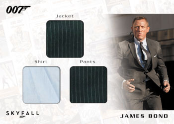 Triple James Bond Outfit James Bond Skyfall Relics
