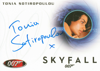 Tonia Sotiropoulou Autograph card