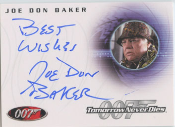 Joe Don Baker Autograph card