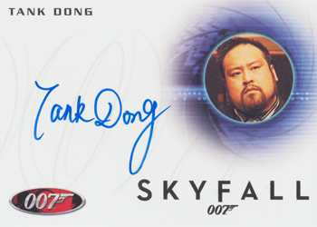 Tank Dong Autograph card