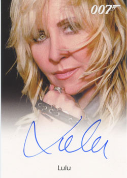 Lulu Autograph card