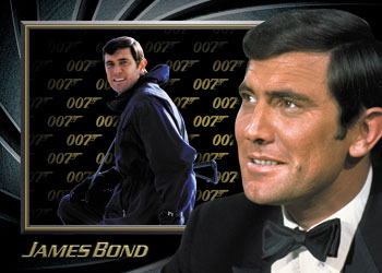 George Lazenby James Bond Shadowbox