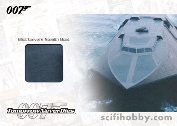 Elliot Carver's Stealth Boat from Tomorrow Never Dies James Bond Relics