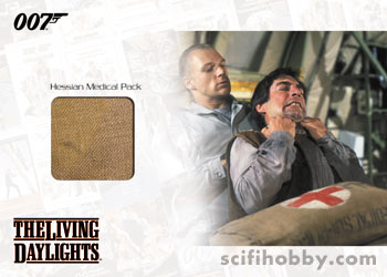 Hessian Medical Pack from The Living Daylights James Bond Relics