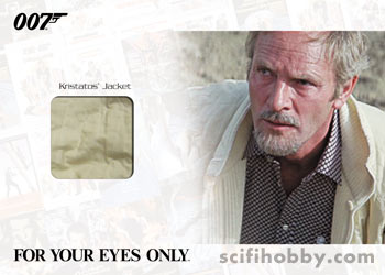 Kristatos Jacket from For Your Eyes Only James Bond Relics