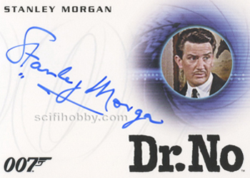 Stanley Morgan as Concierge in Dr. No Autograph card