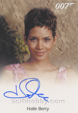 Halle Berry as Jinx in Die Another Day Autograph card