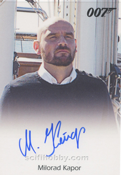 Milorad Kapor as Silva's Henchman in Skyfall Autograph card