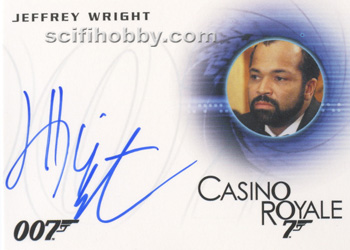 Jeffrey Wright as Felix Leiter in Casino Royale Autograph card