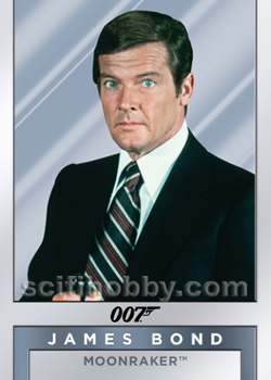 James Bond and Hugo Drax from Moonraker 007 Double-Sided