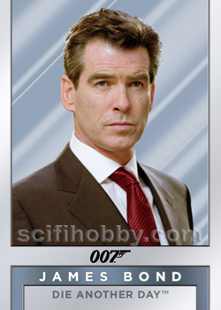James Bond and Gustav Graves from Die Another Day 007 Double-Sided