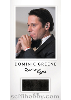 Dominic Greene's Tuxedo from Quantum of Solace Relic card