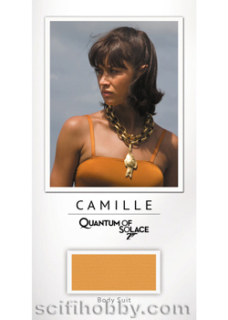 Camille's Body Suit from Quantum of Solace Relic card