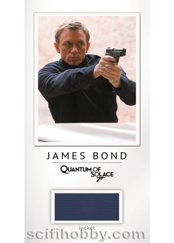 James Bond's Jacket from Quantum of Solace Relic card