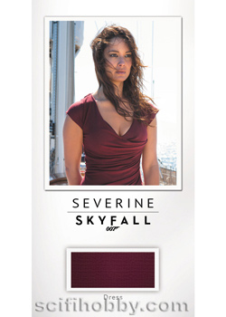 Severine's Dress from Skyfall Relic card