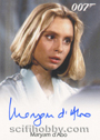 Maryam d'Abo as Kara Milovy in The Living Daylights Autograph card