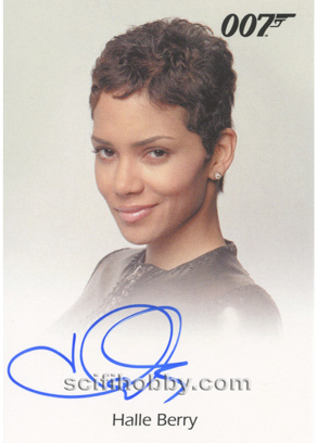 Halle Berry as Jinx from Die Another Day Autograph card