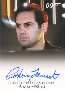 Anthony Forrest as Bomb Disposal Officer from The Spy Who Loved Me Autograph card