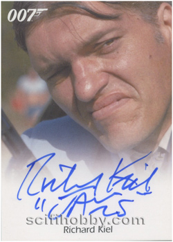 Richard Kiel as Jaws from The Spy Who Loved Me Autograph card