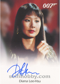 Diana Lee-Hsu as Loti from Licence To Kill Autograph card