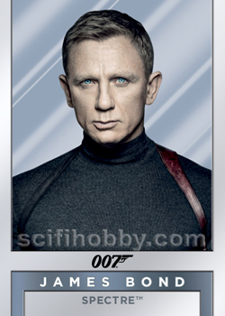 James Bond and Blofeld from Spectre Metal and Mirror card