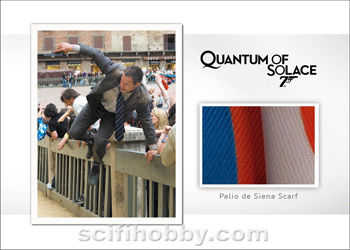 Palio de Siena Scarf from Quantum of Solace Relic card