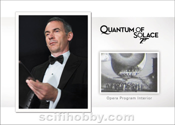 Opera Invitation from Quantum of Solace Relic card