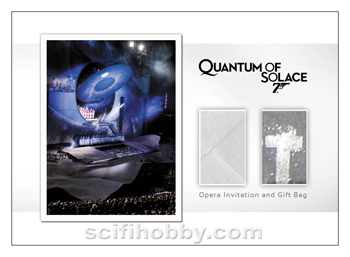 Opera Program and Gift Bag from Quantum of Solace Relic card