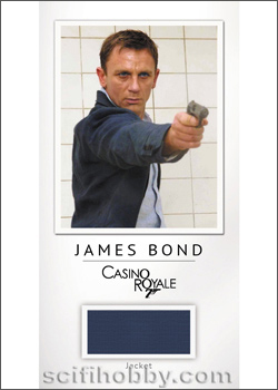 James Bond's Jacket from Casino Royale Relic card