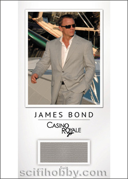 James Bond's Suit from Casino Royale Relic card