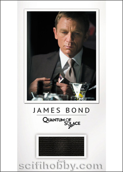 James Bond's Suit from Quantum of Solace Relic card