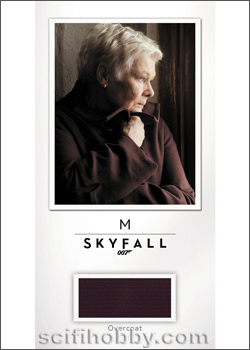 M's Overcoat from Skyfall Relic card