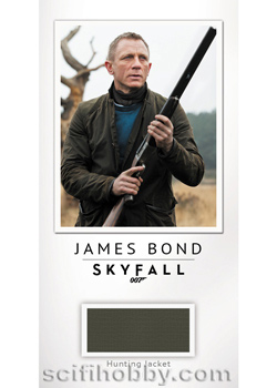James Bond's Hunting Jacket from Skyfall Relic card