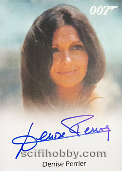 Denise Perrier as Marie from Diamonds Are Forever Autograph card