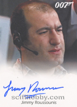 Jimmy Roussounis as Pipeline Technician from The World Is Not Enough Autograph card