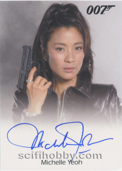 Michelle Yeoh as Wai Lin from Tomorrow Never Dies Autograph card