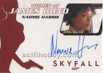 Naomie Harris as Moneypenny from Skyfall Autograph card