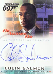 Colin Salmon as Robinson Autograph card