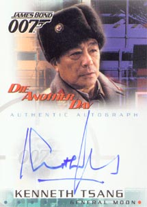 Kenneth Tsang as General Moon Autograph card