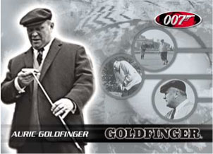 Auric Goldfinger Base card