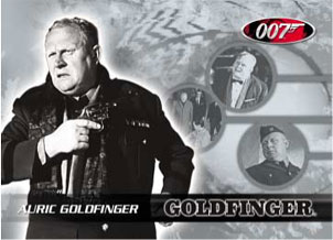Auric Goldfinger Base card
