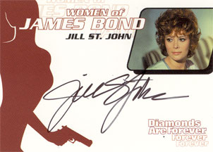 Jill St. John as Tiffany Case in 