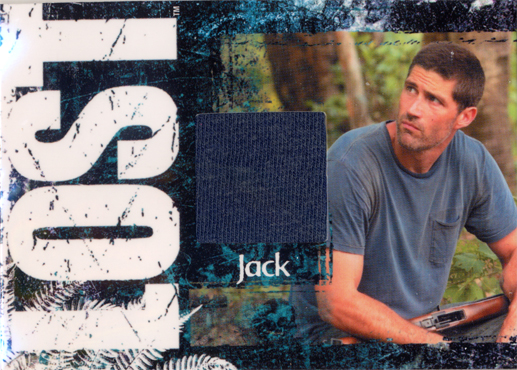 Jack Shephard Relic card (3 per pack