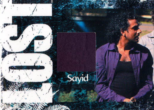 Sayid Jarrah Relic card (3 per pack