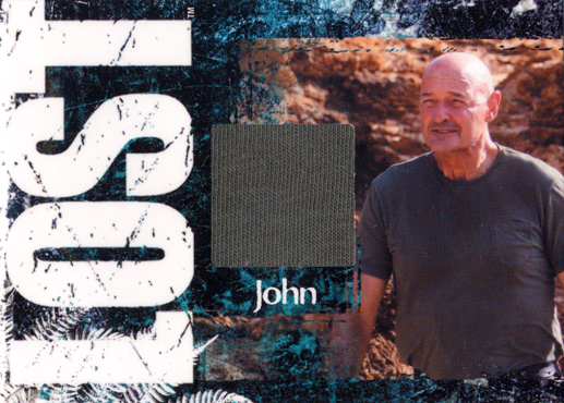 John Locke Relic card (3 per pack