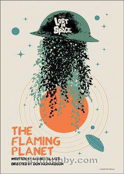 The Flaming Planet Base card
